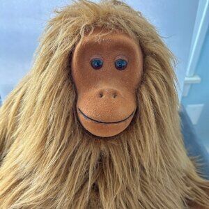 Vintage 1988 Plush Creations Orangutan, Shake & Groom